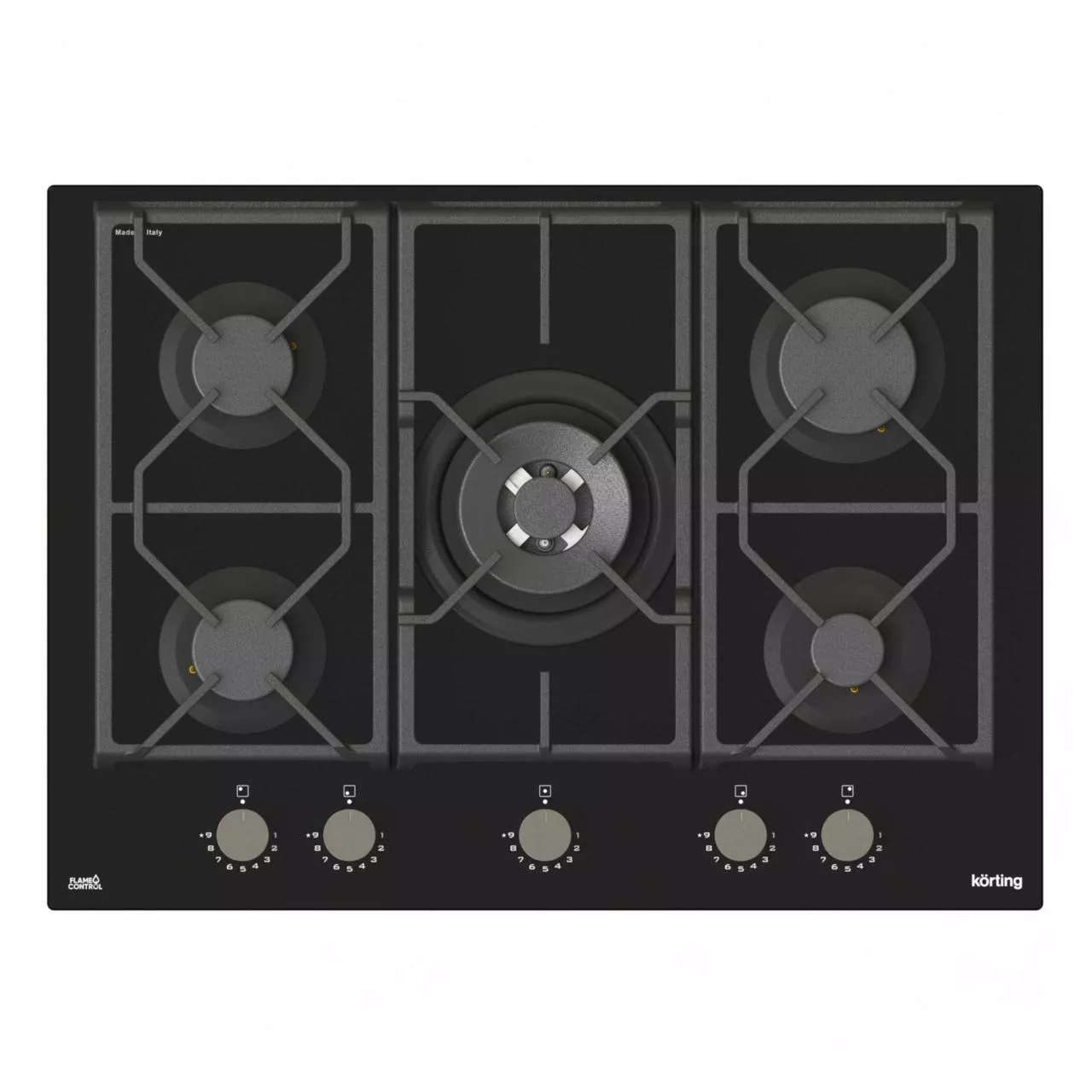 Газовая стеклянная варочная панель Korting HGG 7987 CTN FLC RU